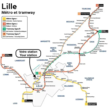 Center - 4 Bedroom Duplex Apartment! * Lille